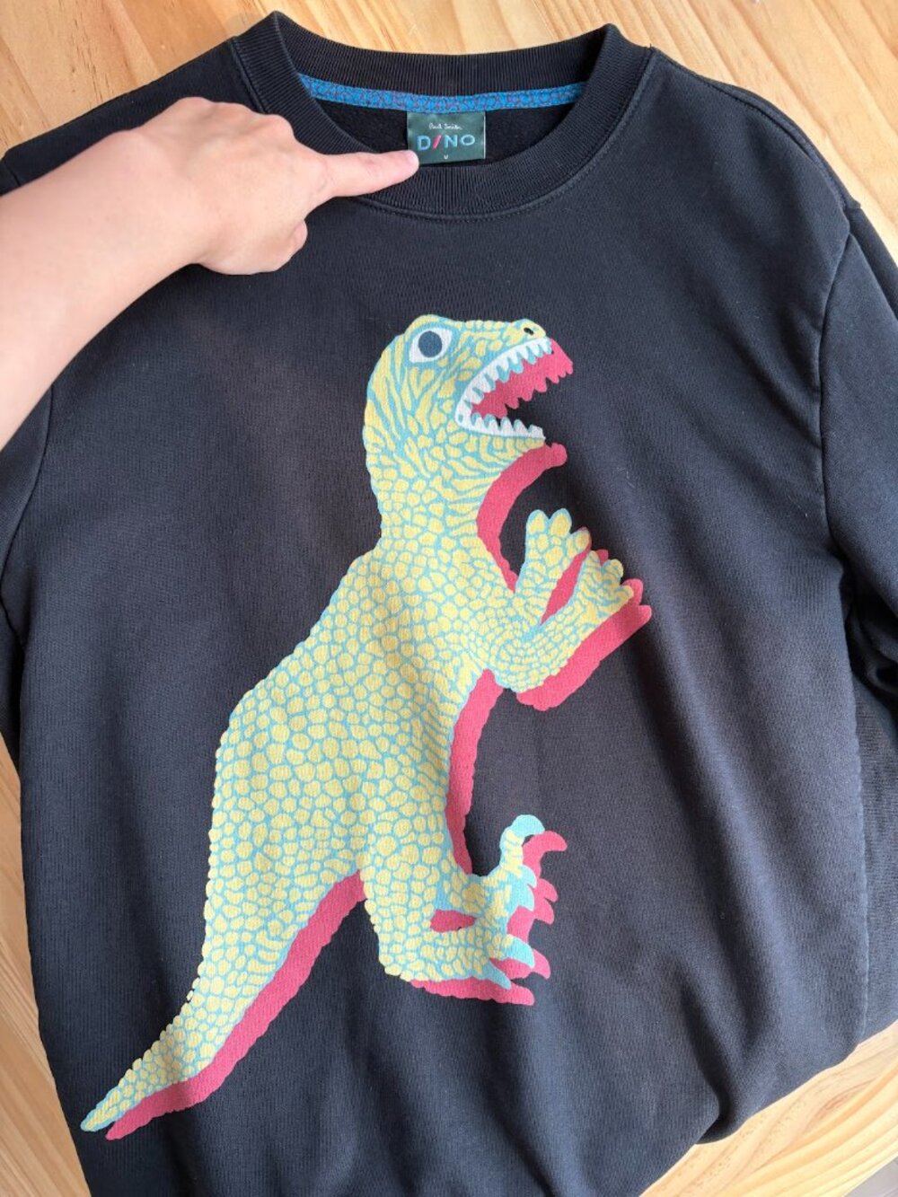 Paul Smith Black Dino Sweatshirt